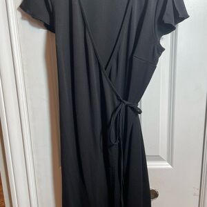 Parallel Studio Black Garment | Wrap Tie | Size Small